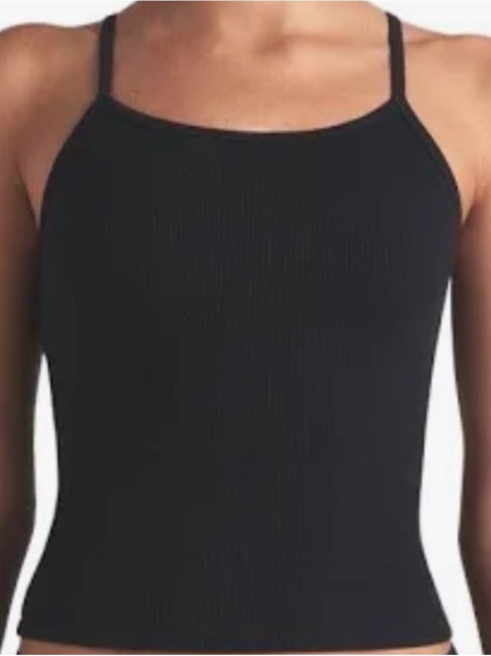 Skims cotton ribbed long cami